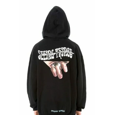 BTS Jungkook Black Seeing Things Hoodie
